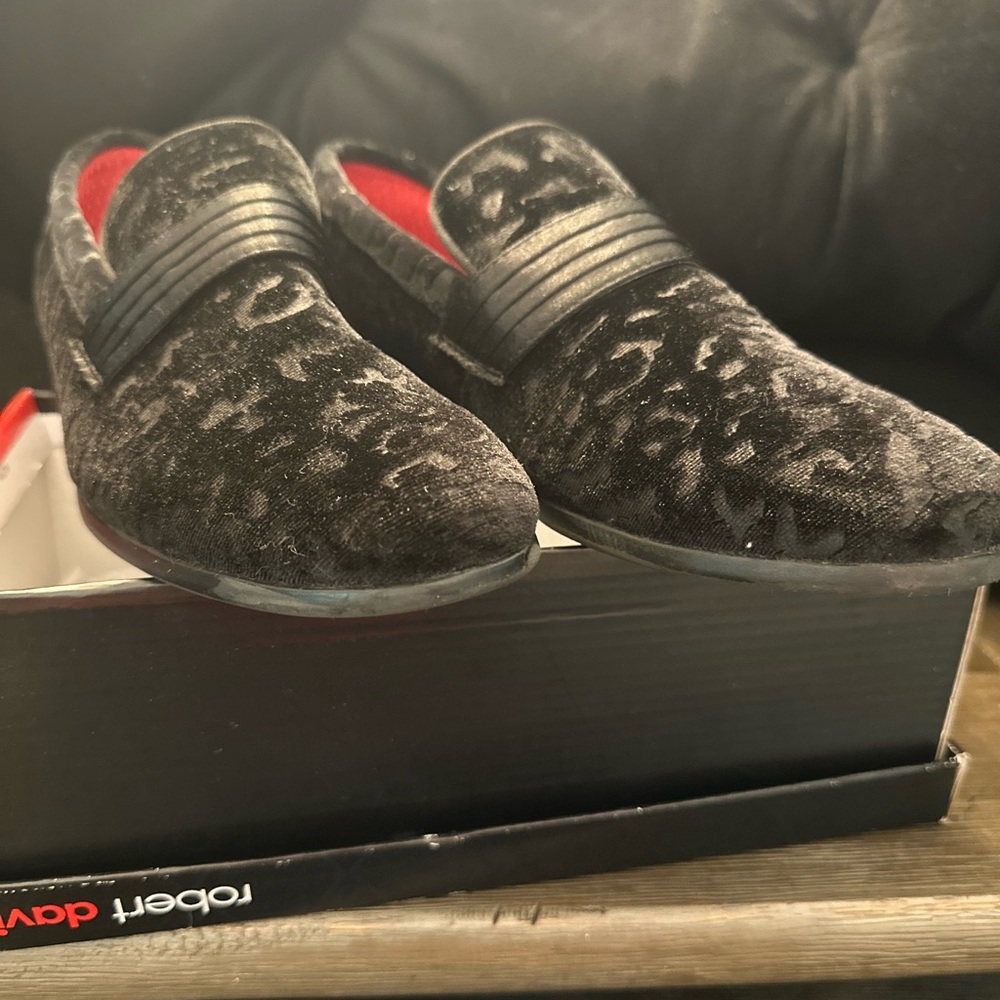 Elegant Black Kids Dress Shoes